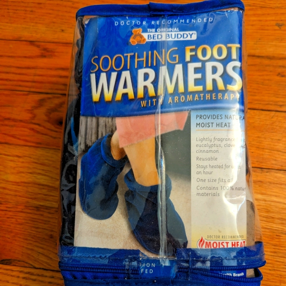 Bed Buddy Foot warmers size L women's fits sizes 8-10